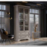 Шкаф-витрина Stylius (Стилиус) B169-REG2W2S BRW заказать по цене 49 740 руб. в Омске