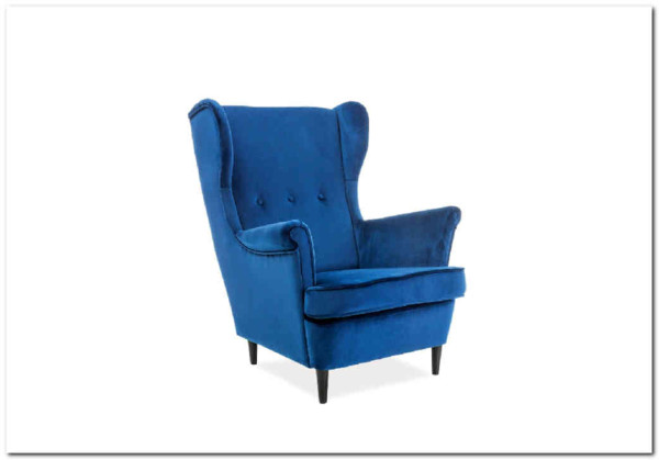Кресло Signal LORD Velvet Bluvel 86 (синий) заказать по цене 50 599 руб. в Омске