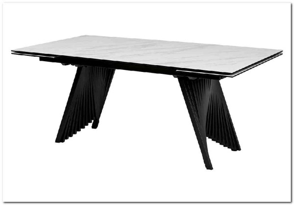 Стол IVAR 180 MARBLES KL-99 Белый мрамор итальянская керамика заказать по цене 124 700 руб. в Омске