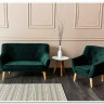 Кресло Signal NORDIC 1 Velvet Bluvel 86 (синий) заказать по цене 46 811 руб. в Омске