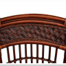 Барный стул Andrea Pecan Washed (античный орех) Ткань рубчик цвет кремовый заказать по цене 22 040 руб. в Омске