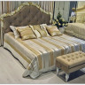 Купить Кровать с мягким изголовьем 180*200 Romantic R418-K02-AG-B01 с доставкой по России по цене производителя можно в магазине Другая Мебель в Омске