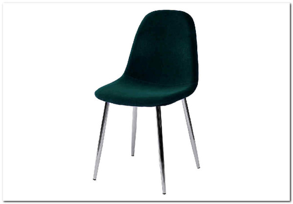 Стул PESCARA UF910-14 DARK GREEN велюр заказать по цене 3 900 руб. в Омске