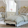 Купить Кровать с мягким изголовьем 90*190 Romantic R409-K02-AG-B01 с доставкой по России по цене производителя можно в магазине Другая Мебель в Омске