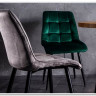 Стул кухонный Signal CHIC Velvet Bluvel 14 (серый/черный) заказать по цене 10 612 руб. в Омске