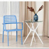 Стул VALUTTO (mod. 54) пластик Pale blue (бледно-голубой) 33780 заказать по цене 6 410 руб. в Омске