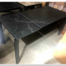 Стол CORNER 120 MATT BLACK MARBLE SOLID CERAMIC / BLACK, DISAUR заказать по цене 53 750 руб. в Омске