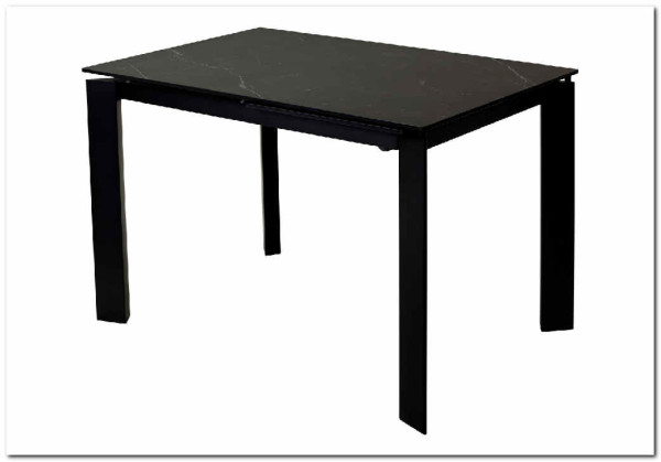 Стол CORNER 120 MATT BLACK MARBLE SOLID CERAMIC / BLACK, DISAUR заказать по цене 53 750 руб. в Омске
