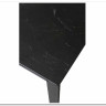 Стол CORNER 120 MATT BLACK MARBLE SOLID CERAMIC / BLACK, DISAUR заказать по цене 53 750 руб. в Омске