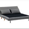 Диван SIGNAL SPIKE II Velvet tap. 139 серый/бук заказать по цене 63 534 руб. в Омске