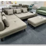 Модульный диван Милан-1 Soft Time с баром  и пуфом заказать по цене 227 920 руб. в Омске