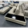 Модульный диван Милан-1 Soft Time с баром  и пуфом заказать по цене 227 920 руб. в Омске