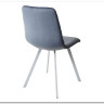 Стул DAIQUIRI BLUVEL-06 BLUE / белый каркас, велюр заказать по цене 4 050 руб. в Омске