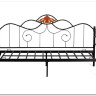 Купить Кровать Federica (mod. AT-881) 90*200 см (Day bed), красный дуб/черный с доставкой по России по цене производителя можно в магазине Другая Мебель в Омске