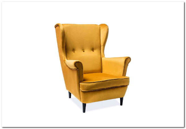 Кресло LORD Velvet Bluvel 68  Signal (карри) заказать по цене 47 484 руб. в Омске