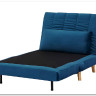 Диван BILLY VELVET TAP.188  Signal (синий/бук) заказать по цене 54 124 руб. в Омске
