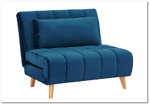 Диван BILLY VELVET TAP.188  Signal (синий/бук) заказать по цене 54 124 руб. в Омске