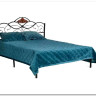 Купить Кровать Federica (mod. AT-881) 160*200 (Queen bed), красный дуб/черный с доставкой по России по цене производителя можно в магазине Другая Мебель в Омске