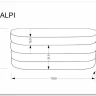 Пуф Halmar CALPI (серый) заказать по цене 22 688 руб. в Омске