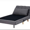 Диван BILLY VELVET TAP.139  Signal (серый/бук) заказать по цене 54 124 руб. в Омске