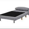 Диван BILLY VELVET TAP.139  Signal (серый/бук) заказать по цене 54 124 руб. в Омске