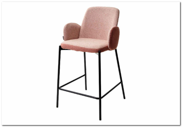 Полубарный стул NYX (H=65cm) VF109 розовый / VF110 брусничный заказать по цене 9 225 руб. в Омске