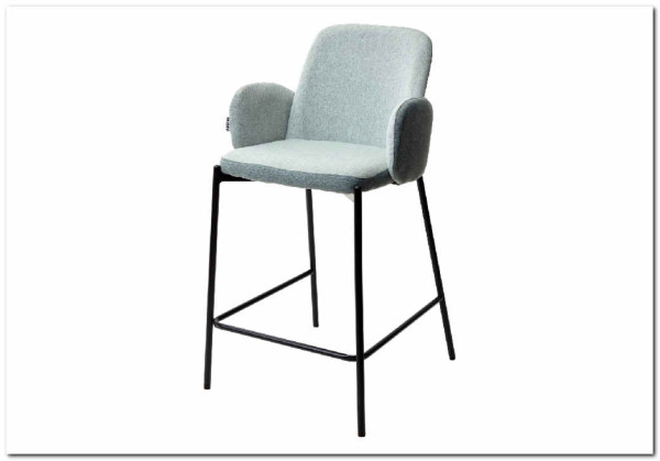 Полубарный стул NYX (H=65cm) VF113 светлая мята / VF115 серо-зеленый заказать по цене 9 225 руб. в Омске