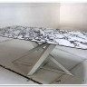 Стол VICENZA 220 BULGARI WHITE, керамика / белый, DISAUR заказать по цене 61 380 руб. в Омске
