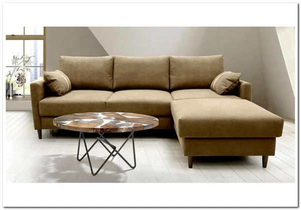 Угловой диван Даллас 2 с оттоманкой Soft Time заказать по цене 134 200 руб. в Омске