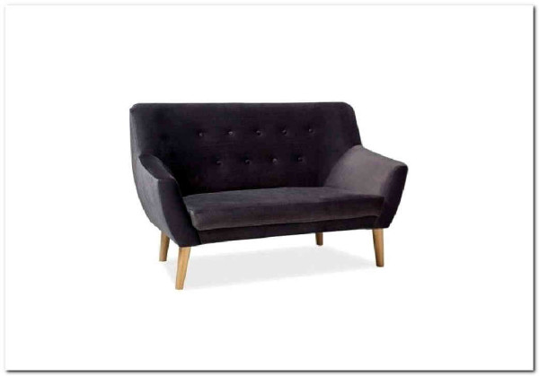 Диван NORDIC 2 Velvet Bluvel 14  Signal (серый) заказать по цене 57 602 руб. в Омске