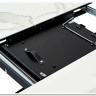 Стол VOLAND BIANCO TL-45 испанская керамика/ BLACK "белый мрамор" заказать по цене 64 880 руб. в Омске