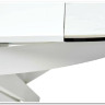 Стол TRENTO 120 HIGH GLOSS STATUARIO Белый мрамор глянцевый, керамика/ белый каркас заказать по цене 73 620 руб. в Омске