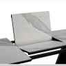 Стол обеденный Signal ARMANI Ceramic 160 раскладной (белый/черный мат) заказать по цене 165 956 руб. в Омске