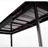 Стол CREMONA 140 HIGH GLOSS STATUARIO Белый мрамор глянцевый керамика/ черный каркас заказать по цене 74 610 руб. в Омске