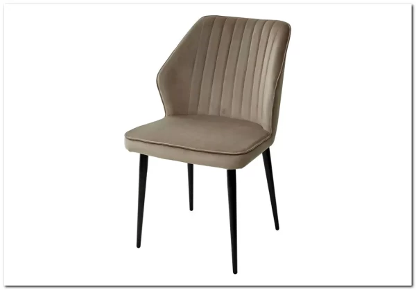 Стул SEATTLE-V ЛАТТЕ 25, велюр / черный каркас заказать по цене 6 888 руб. в Омске