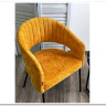 Стул SNUG 3018-08 горчичный, шенилл / черный каркас, DISAUR заказать по цене 6 720 руб. в Омске