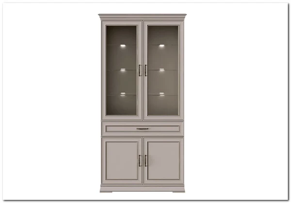 Витрина Florencia  REG2W2D1S персидский жемчуг BRW заказать по цене 54 719 руб. в Омске