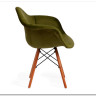 Кресло Secret De Maison CINDY SOFT (EAMES) (mod. 101) зеленый (HLR 54)/натуральный заказать по цене 7 720 руб. в Омске