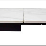 Стол LIVORNO 180 MATT WHITE MARBLE SOLID CERAMIC / BLACK заказать по цене 88 950 руб. в Омске