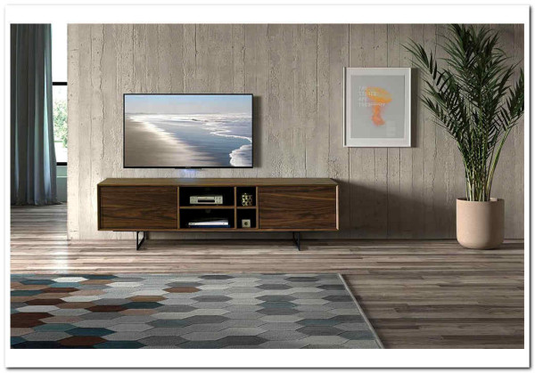 Тумба ТВ DUPEN TV131 WALNUT заказать по цене 105 500 руб. в Омске