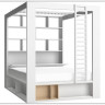 Купить Кровать со шкафом библиотечным и балдахином с основанием 160x200 4You by VOX с доставкой по России по цене производителя можно в магазине Другая Мебель в Омске