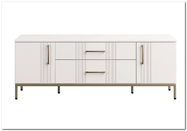 Тумба под телевизор Бетти кашемир RTV2D2S BRW заказать по цене 25 620 руб. в Омске