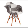 Кресло Secret De Maison CINDY SOFT (EAMES) (mod. 101) black/white (черный/белый) заказать по цене 7 720 руб. в Омске