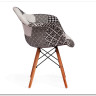 Кресло Secret De Maison CINDY SOFT (EAMES) (mod. 101) black/white (черный/белый) заказать по цене 7 720 руб. в Омске
