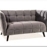 Кресло CASTELLO 1 Velvet Bluvel 14  Signal (серый) заказать по цене 64 889 руб. в Омске