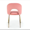 Стул кухонный Halmar K385 (светло-розовый/золотой) заказать по цене 11 746 руб. в Омске
