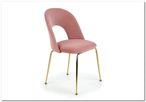 Стул кухонный Halmar K385 (светло-розовый/золотой) заказать по цене 11 746 руб. в Омске
