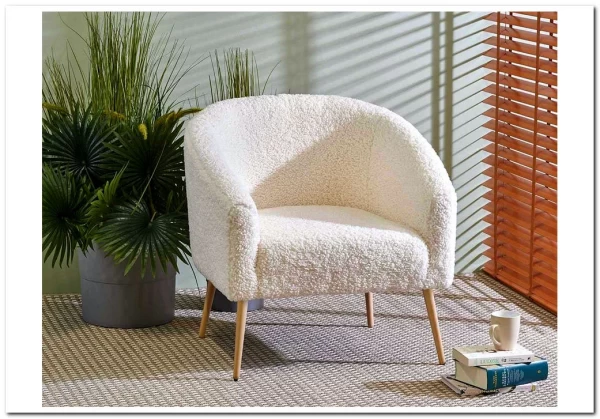 Кресло Halmar GRIFON 2 (кремовый/натуральный) заказать по цене 29 328 руб. в Омске