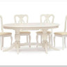Стол обеденный LORENZO (Лоренцо)  pure white (белый) заказать по цене 56 575 руб. в Омске