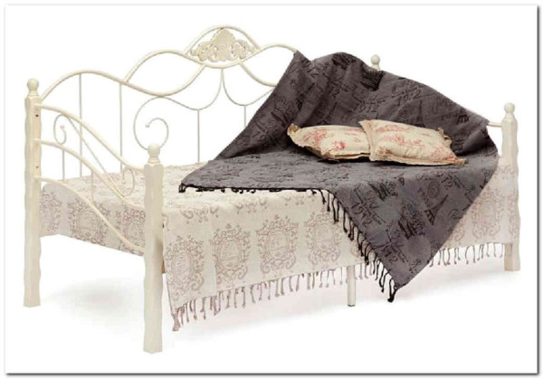 Купить Кровать CANZONA 90*200 Белый (butter white) с доставкой по России по цене производителя можно в магазине Другая Мебель в Омске